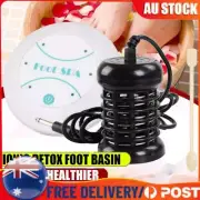 Ionic Detox Foot Bath Cleanse Spa Ion Kit Machine With Tub Basin Array For Home