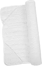Alipis Stain Mattress Protector Soft Blend Breathable Sweat Absorbing Elastic Corners for for Home Hotel Guesthouse Use