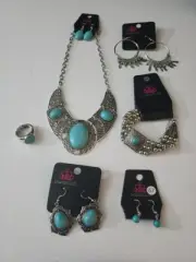Paparazzi Faux Turquoise Matching Jewelry Bundle! NEW