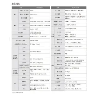 昌運監視器 昇銳 HS-HQ6321 (HS-HU6321) 16路 DVR錄放影機+WD紫標2TB (10折)