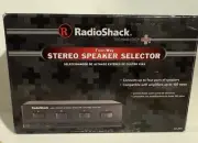 Radio Shack Four-Way STEREO SPEAKER SELECTOR
