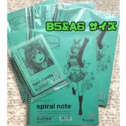 Quintessential Quintuplets Four-Leaf B5 A6 Notebook Mini Spiral Maruman Japan