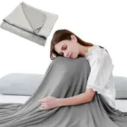 200x150cm Summer Cooling Blanket for Bed Cool Fiber Pure Cotton Double-Sided Comforter