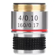 4X 185 Biological Microscope Achromatic Objectives Lens 160/0.17♡