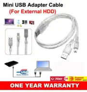 New Mini USB 5Pin M/M Cable Cord for Portable Speaker Camera Hard Drive Disk HDD