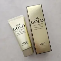 在飛比找蝦皮購物優惠-全新 ANJO韓國 24K GOLD黃金泡泡洗面乳 100m