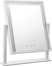 Embellir Lighted Makeup Mirror, Vanity Mirrors Beauty Cosmetic Dressing Bathroom Decor, LED Strip 360° Swivel Touch Controls Dimable with 2 Light Setting