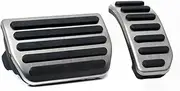 CHPGKGVNVT Stainless Steel Car Pedals Accelerator Brake Pedal for Volvo S60 V60 XC60 S80 S 60 at Automatic Gas Brake Car Accessories Pedals