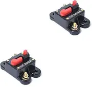 Mobestech Pcs High-tech Water Resistant Housing Amp Circuit Breaker Dc v Electric Breaker for Audio Car Marine Stop Power Surges