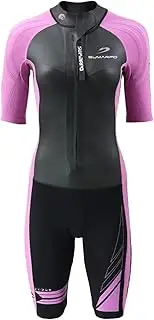 SUMARPO Swimrun Wetsuits, Great Buoyancy Fast Speed, 1mm Yamamoto Neoprene, Open Water Swimming