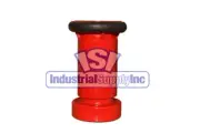 Fire Hose Nozzle | 2" National Pipe Straight Hose NPSH | Polycarbonate | Red