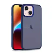 For iPhone 14 6.1" Pro Matt Bumper TPC Case - Blue