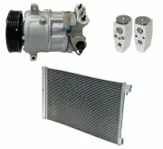 BRAND NEW RYC AC Compressor Kit W/ Condenser DI08A-N Fits Saab 9-5 2.0L 2011 (for: Saab)