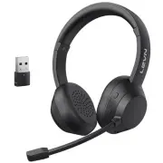 Wireless Headset, Bluetooth Headphones with Mic for Work(Noise Cancelling), 6...