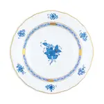 Herend Chinese Bouquet Blue Dessert Plate