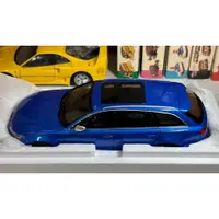 在飛比找蝦皮購物優惠-Well Audi RS6 Avant 藍色 附車頂行李箱