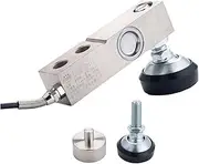 High Precision Load Cells 2000KG 2T Shear Beam Alloy Steel Weighing Sensor With Shielded Cable For Electronic Track Scale to Measure Force, Pressure, Displacement, Strain(2000KG)