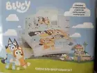 SINGLE BED Bluey Quilt Doona Duvet Cover Children's Bedding Set