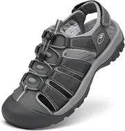 [FLARUT] Men's Summer Outdoor Trekking Sandals Closed Toe Casual Running Beach Shoes