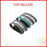 30 Pcs 1/2" x 12" Knife Sharpener Belts for Official Work Sharp Knife & Tool Sha