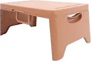 SECFOU Portable Folding Laptop Desk for Bed Multi Functional Lap Table with Workspace Stable Design for Comfort for Students and Home Use