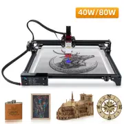40/80W DIY Laser Engraving Machine Desktop Cutting Wood 40*40cm Work Area