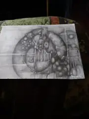 surreal art Landscape Pencil Sketch! 1/1