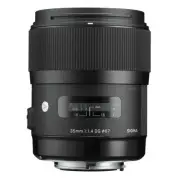 Sigma 340109 35mm F1.4 DG HSM Lens for Pentax (Black) (Intl Model) Version anty)