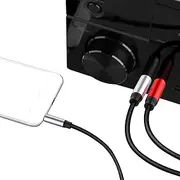 3.5mm to Two 6.35mm Cable - Audio Splitter Cable Two 6.35mm | 1.5m Reinforced Signal Interference Reduction Connectivity Solution for Keyboard Players Enthusiasts Podcast Producers Home
