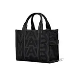 Auth NWT $295 Marc Jacobs The Outline Monogram Mini Tote In Black/ Multi -NEW