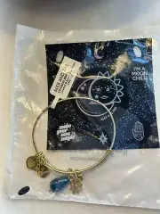 Alex and Ani bracelet Celestial Starburst Duo Charm New With Tags