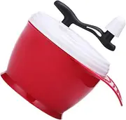 Hair Stylist Mixing Bowl Hair Dye Applicator Bowl for Salon Red Reusable Strong