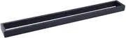 GERZWY Matte Black 36-Inch Bathroom Towel Bar SUS 304 Stainless Steel Bath Towel Bar Modern Style Wall Mount