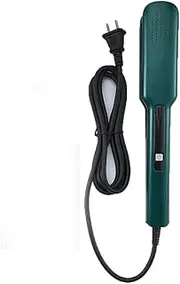 Multifunctional Professional Hair Straightener Ceramic Coated Plate Hair Curler Hair Comb Straighteners Curling Hair Iron (Color : Green)