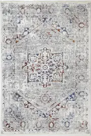 Bohemian Paradise Classic Vintage Grey Multi Rug