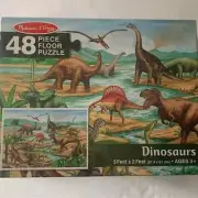 Melissa & Doug 48 piece floor puzzle dinosaurs