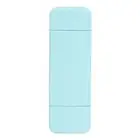 Clip On LED Light USB Rechargeable 3 Color Modes Foldable Book Lamp For