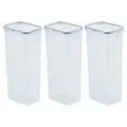 3x Lock & Lock Food Grade Stacking Classic Storage Container Pasta Box Tall 2