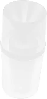 Multipurpose Plastic Rain Gauge Holder Outdoor Statue for Garden and Yard Rain Measurement
