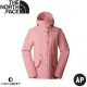 【The North Face 女 DV防水兩件式刷毛外套 AP《玫瑰粉》】7QSM/兩件式/防水透氣/防風/登山