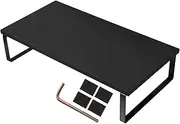 Monitor Bracket Laptop Stand for Desk Convenient Monitor Stand Computer Stand Riser Table Monitor Riser Table Stand Table Laptop Stand Monitor Stand Small Table Riser Plate Black