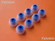 8 pcs Large Size (C-BL) Replacement Adapter Ear-gels for Jaybird X3