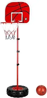 KIDBOT 2m Basketball Hoop for Kids Children Portable Adjustable Height Outdoor Indoor Training Set w/Basketball