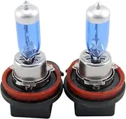 2x Halogen H11 PGJ19-2 55W 12V 5000K Xenon Effect Hyper+
