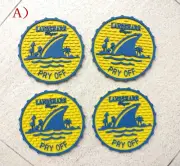 4pcs YL LANDSHARK Rubber bar Mats drip mat Bar Coasters beer Coasters bar runner