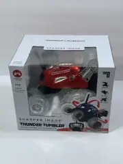 Thunder Tumbler Wireless Remote Control Spinning Car By Sharper Image Red New