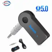 2 - 1 Wireless Bluetooth 3.5mm AUX Audio Stereo Music Home Car Receiver Adapter