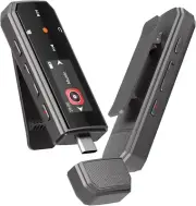64GB USB-C MP3 Player with Bluetooth 5.3, Clip Jam Portable Music Player with FM