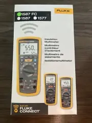 Fluke 1587FC True-RMS Megohmmeter Insulation Resistance Multimeter 1587FC
