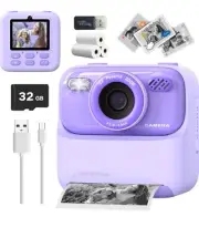 Kids Camera Instant Print Photo,Children Digital Camera Toys Gift with HD Video